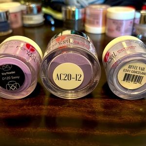 Revel Nail Dip Powder! Graceland, Sassy and AC20-12.